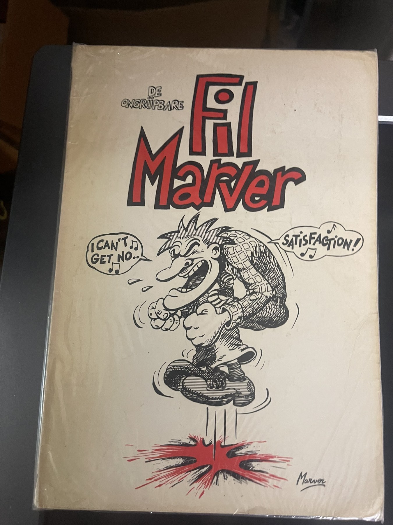 Cover van De ongrijpbare Fil Marver