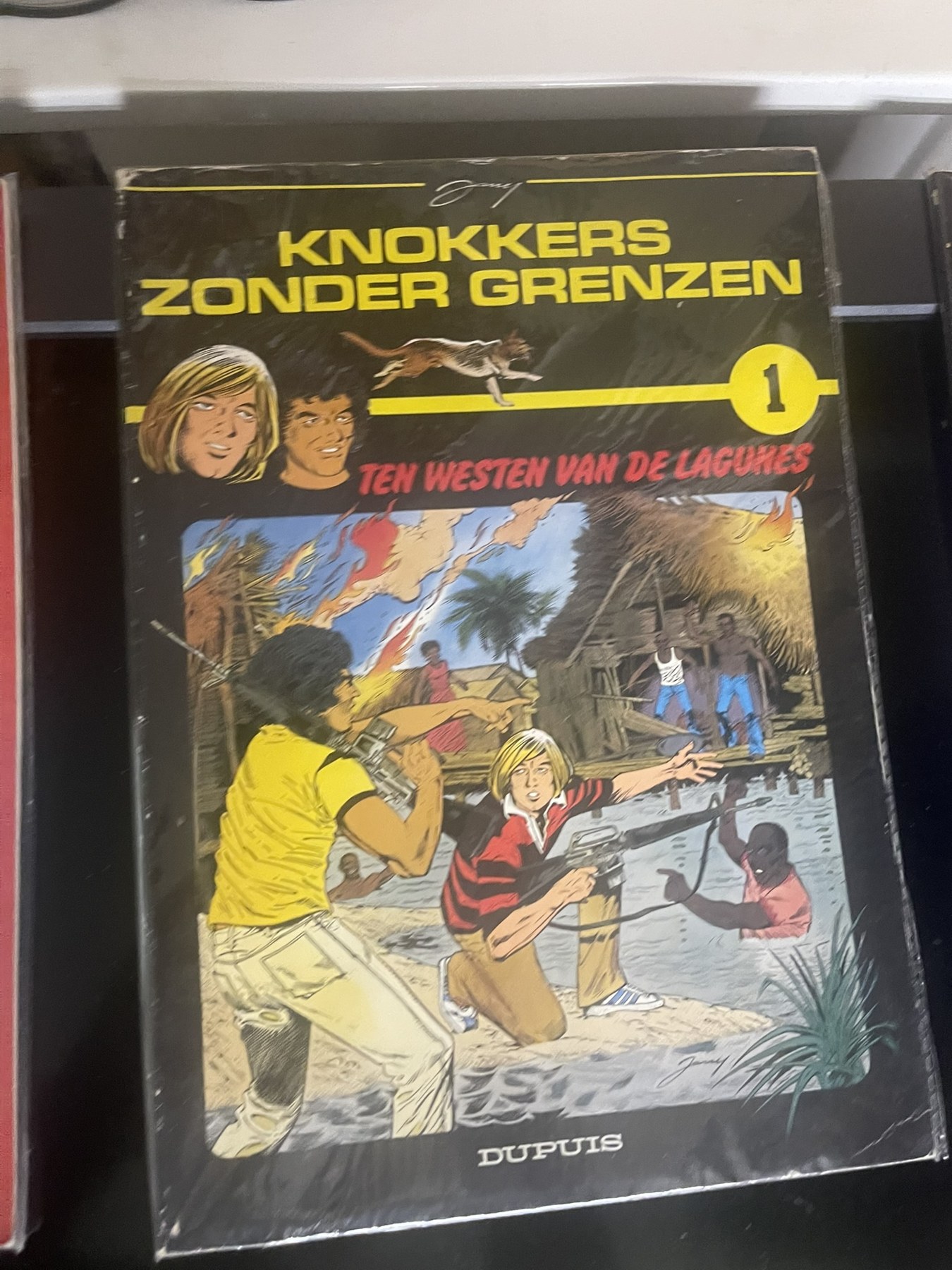 Cover van Ten westen van de lagunes