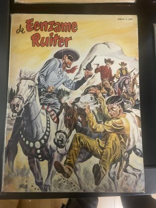 Cover van De eenzame ruiter