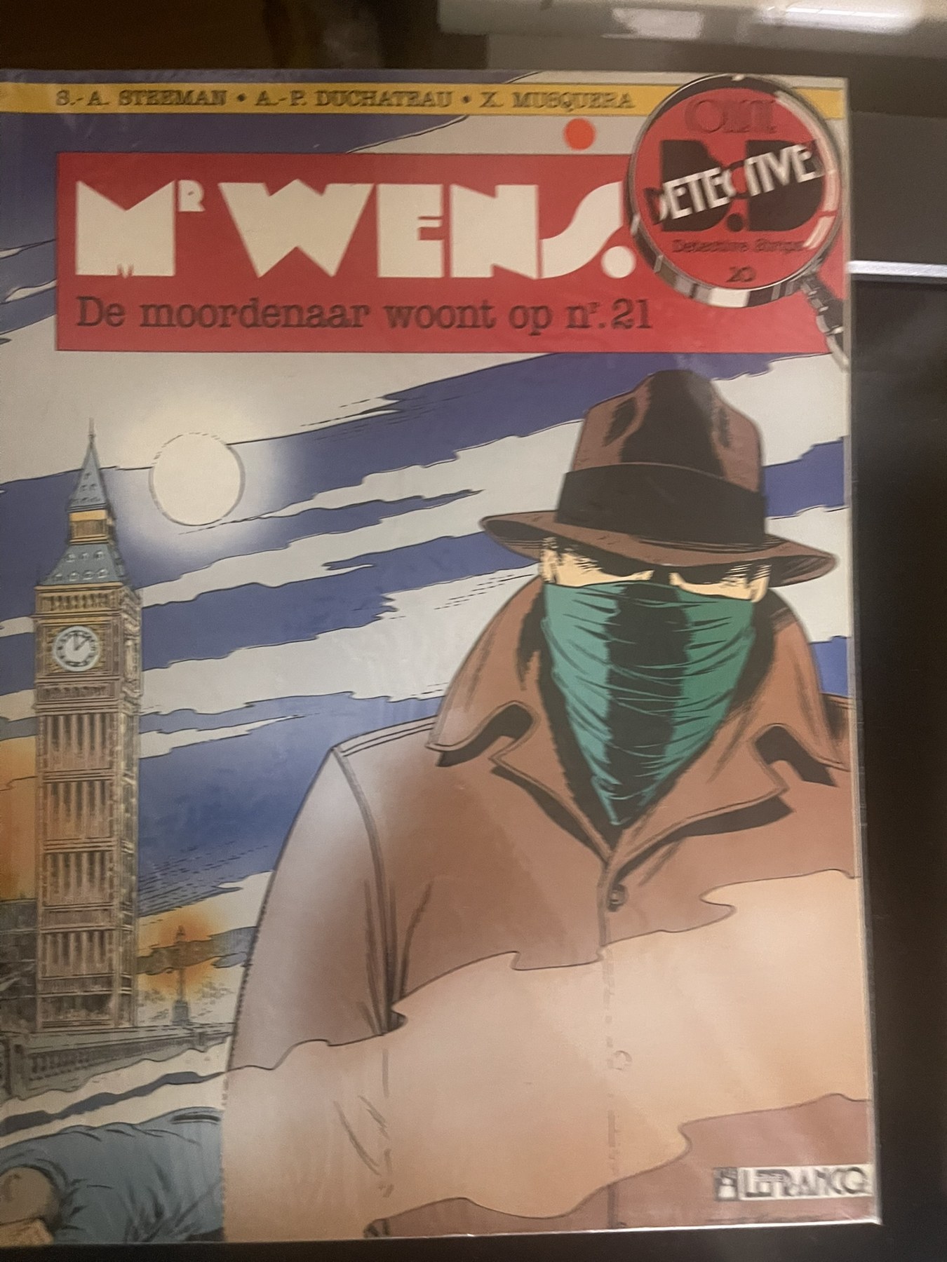 Cover van De moordenaar woont op nr. 21