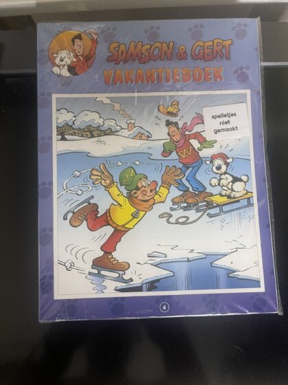 Cover van Vakantieboek 4