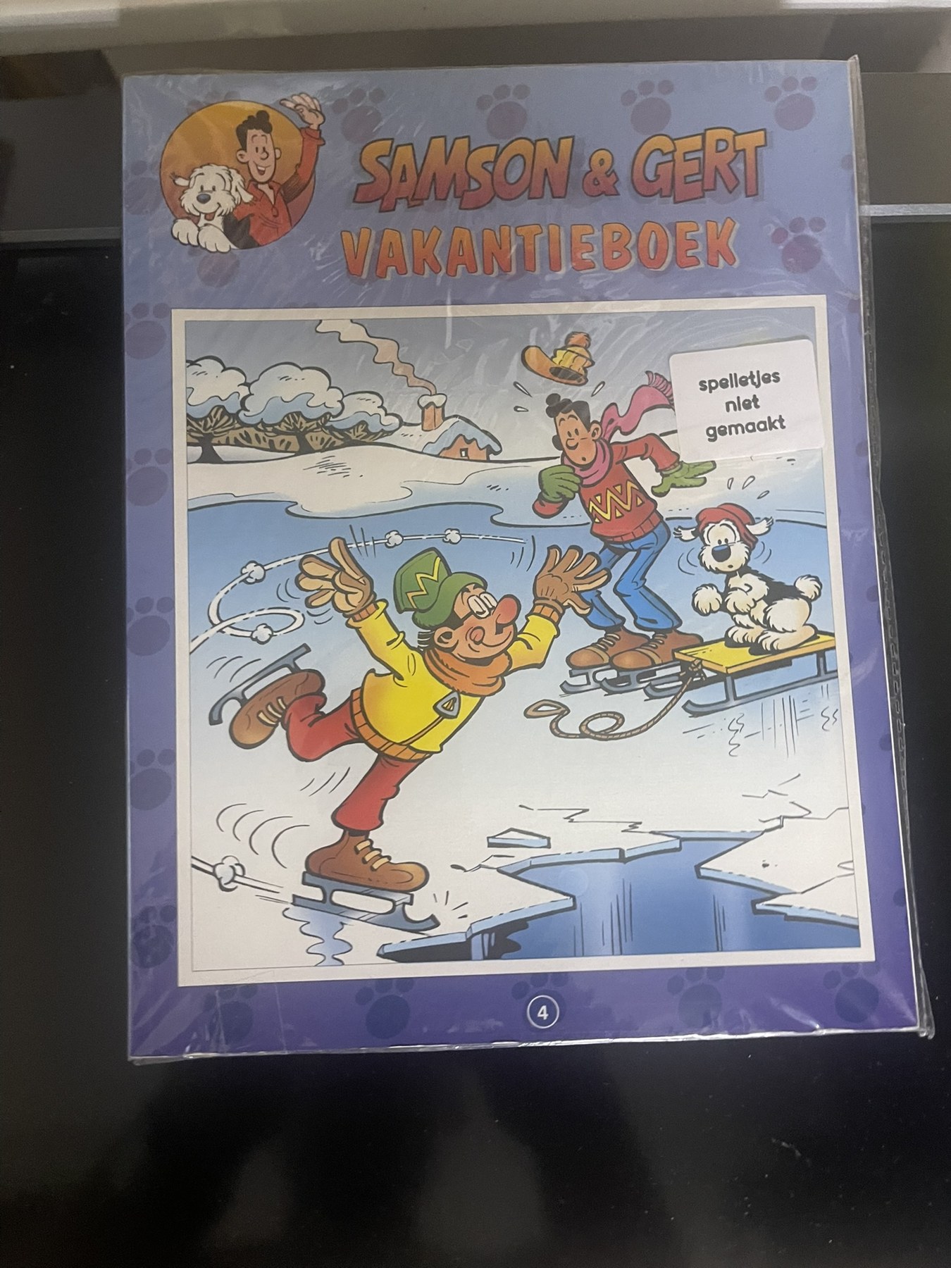 Cover van Vakantieboek 4