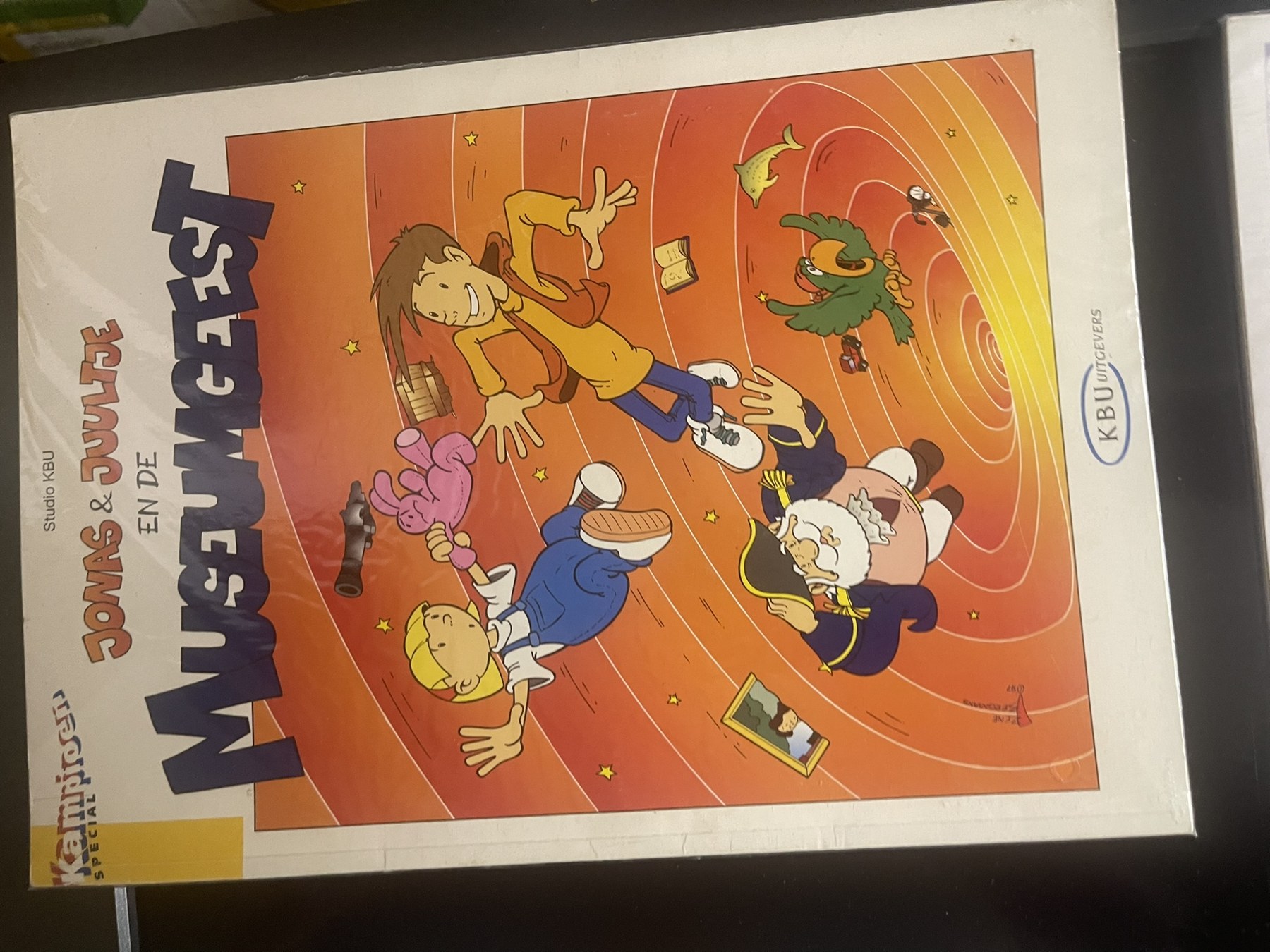 Cover van Jonas & Juultje en de museumgeest