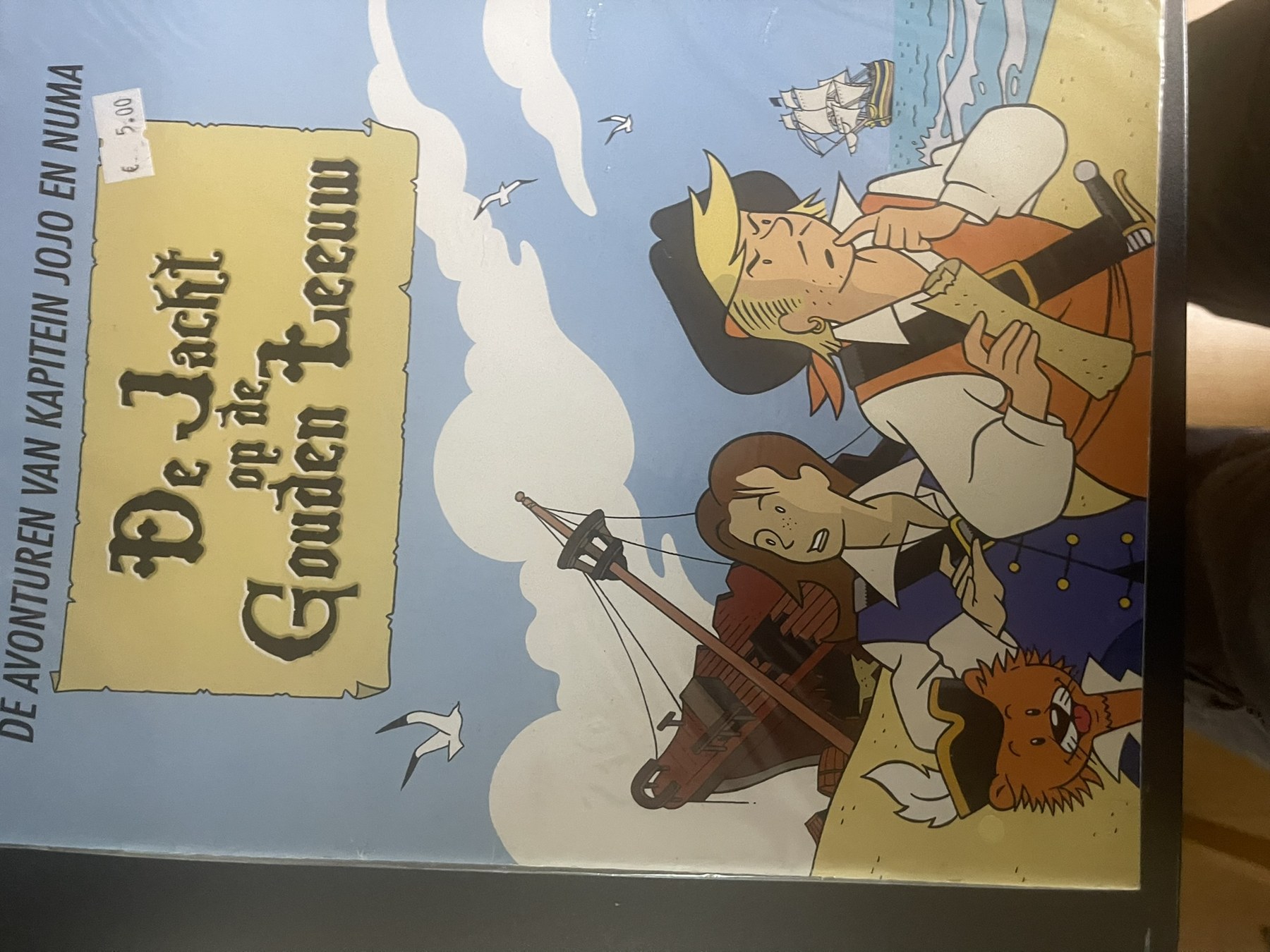 Cover van De jacht op de Gouden Leeuw