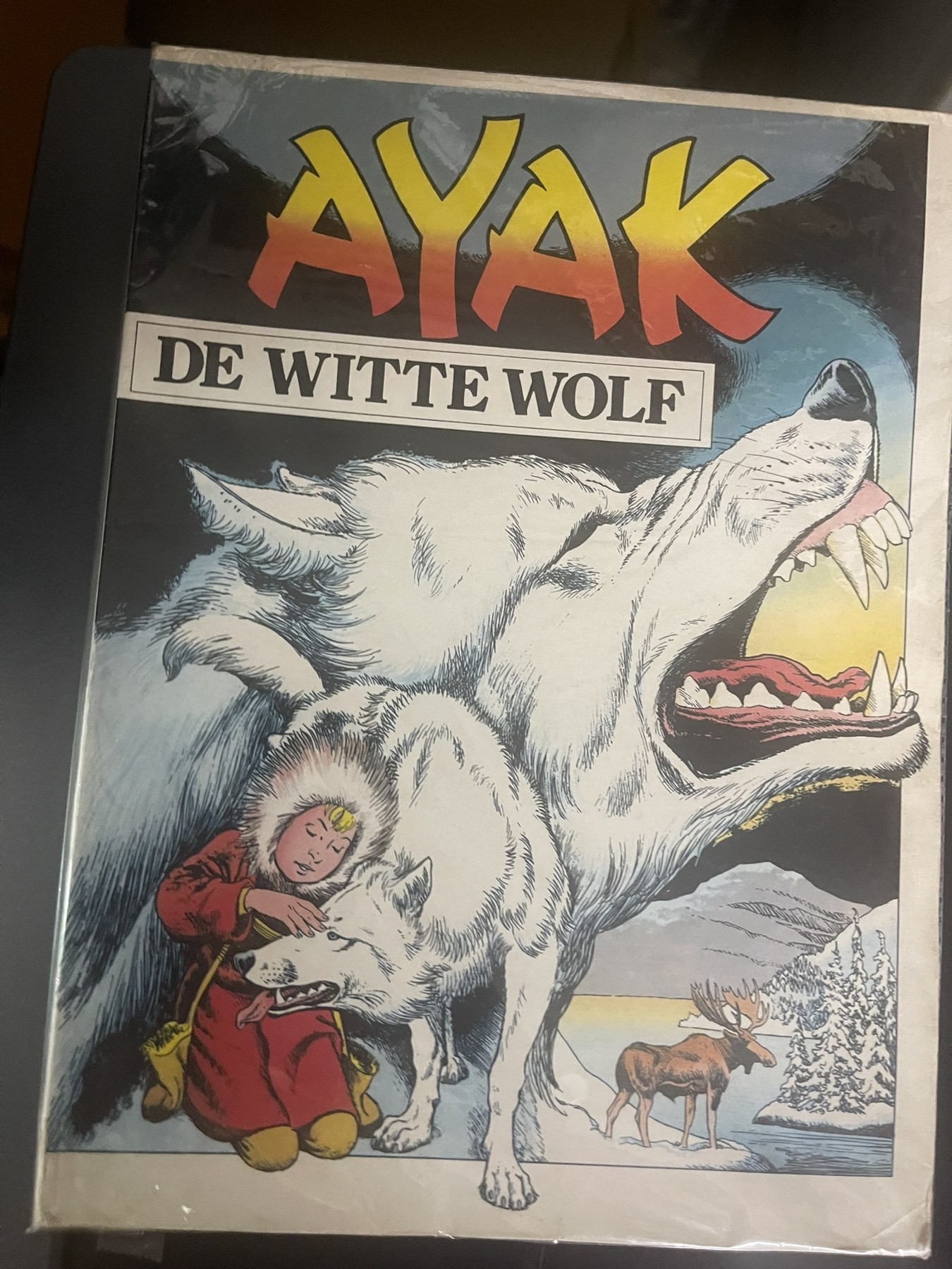 Cover van De witte wolf
