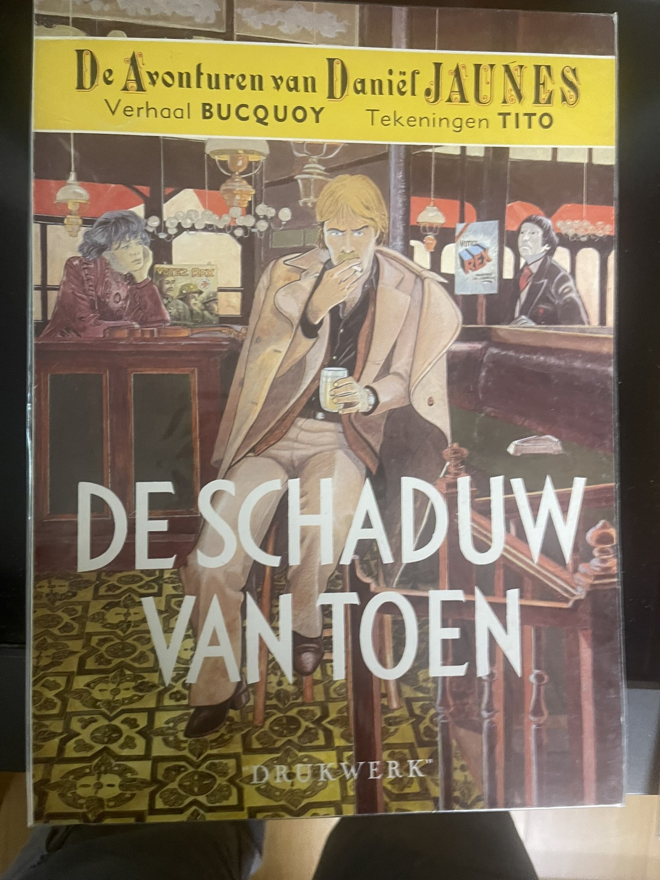 Cover van De schaduw van toen