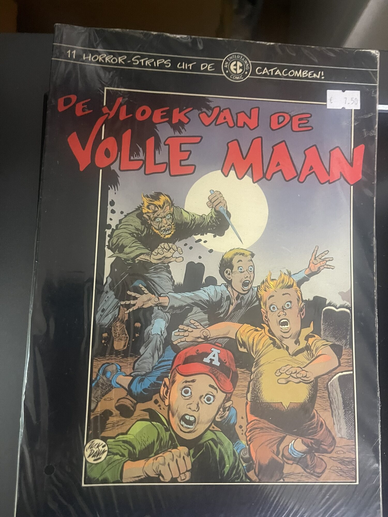 Cover van De vloek van de volle maan