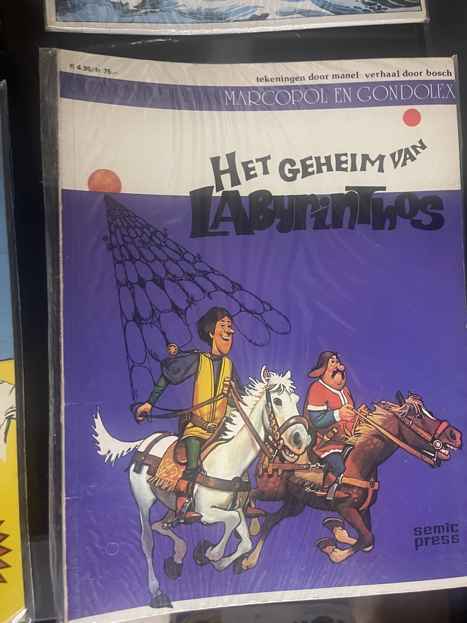 Cover van Het geheim van Labyrinthos