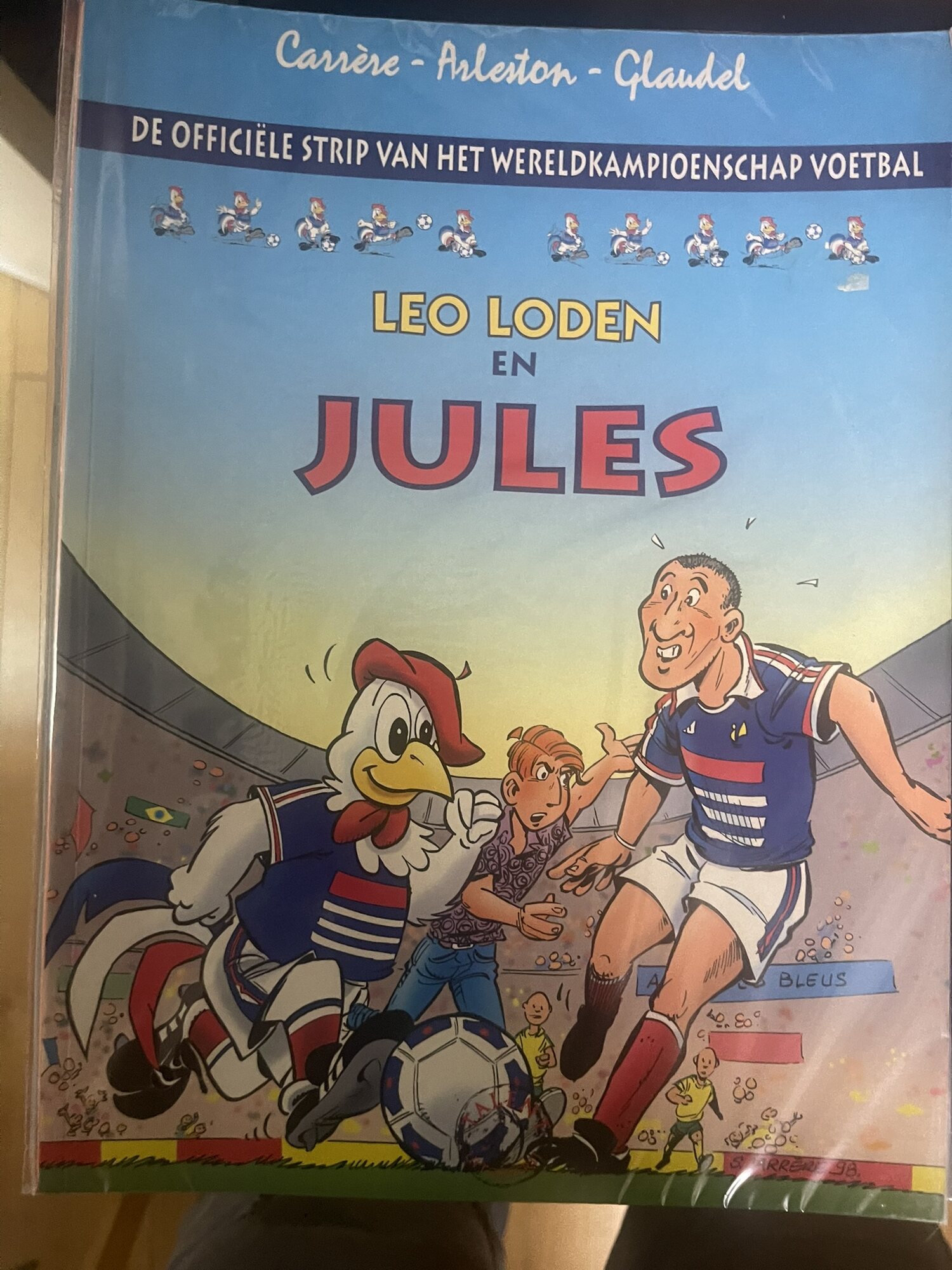 Cover van Leo Loden en Jules (Leo Loden redt de wereldbeker)