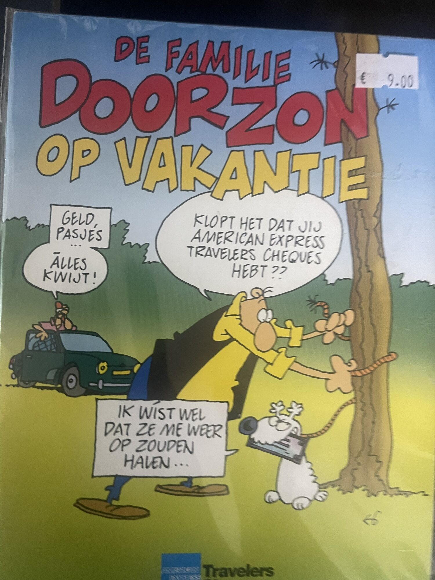 Cover van De familie Doorzon op vakantie