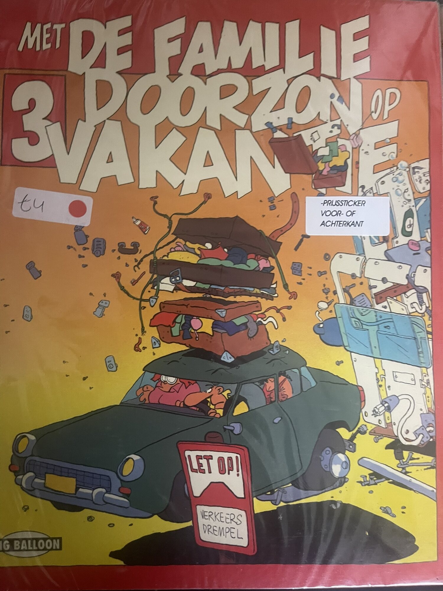 Cover van Met de familie Doorzon op vakantie 3
