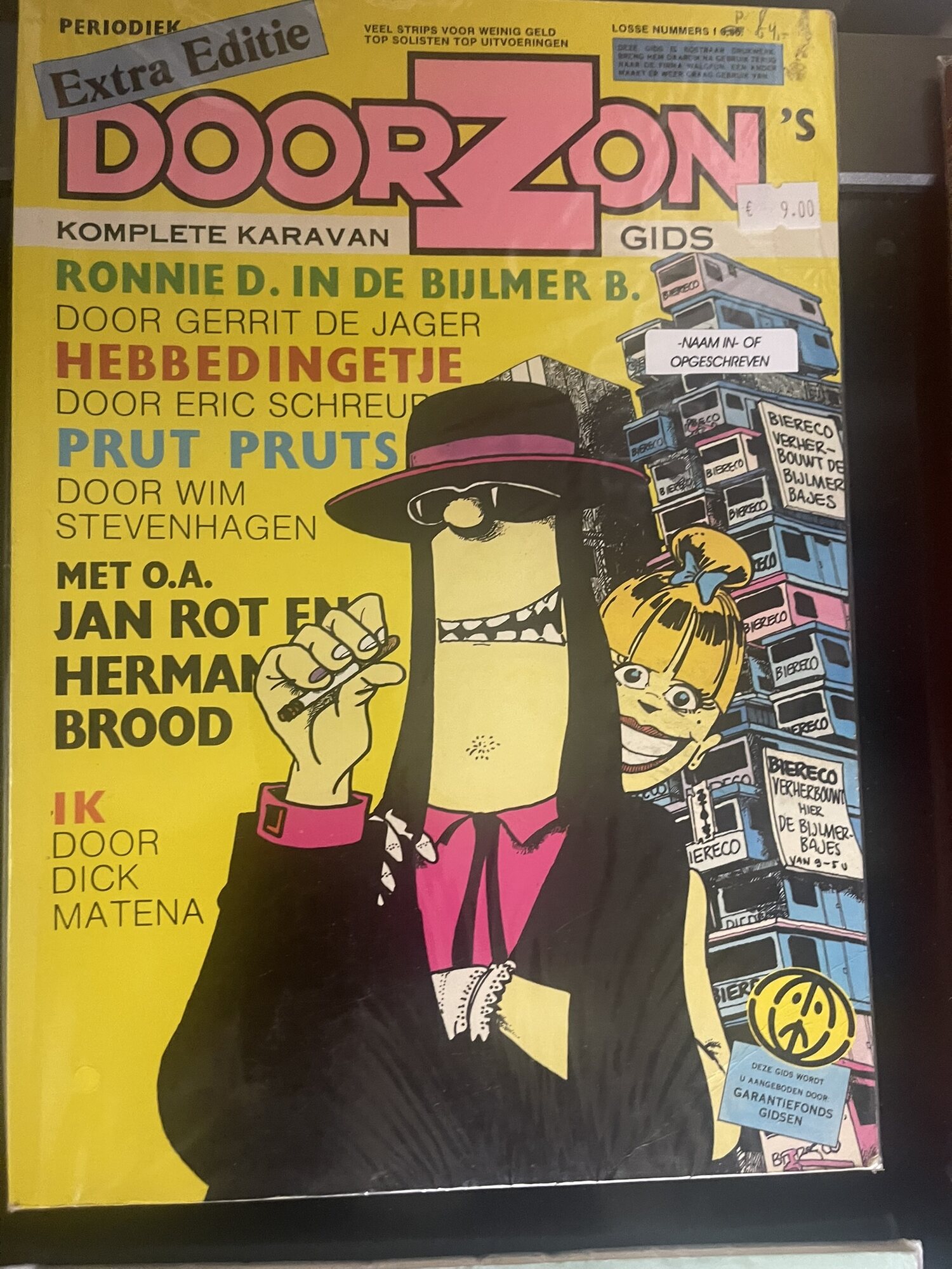 Cover van Doorzon's komplete karavan gids