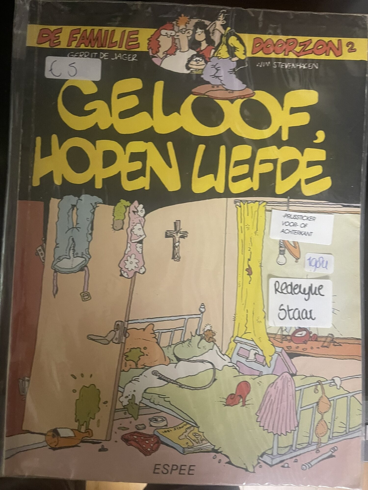 Cover van Geloof, hopen liefde