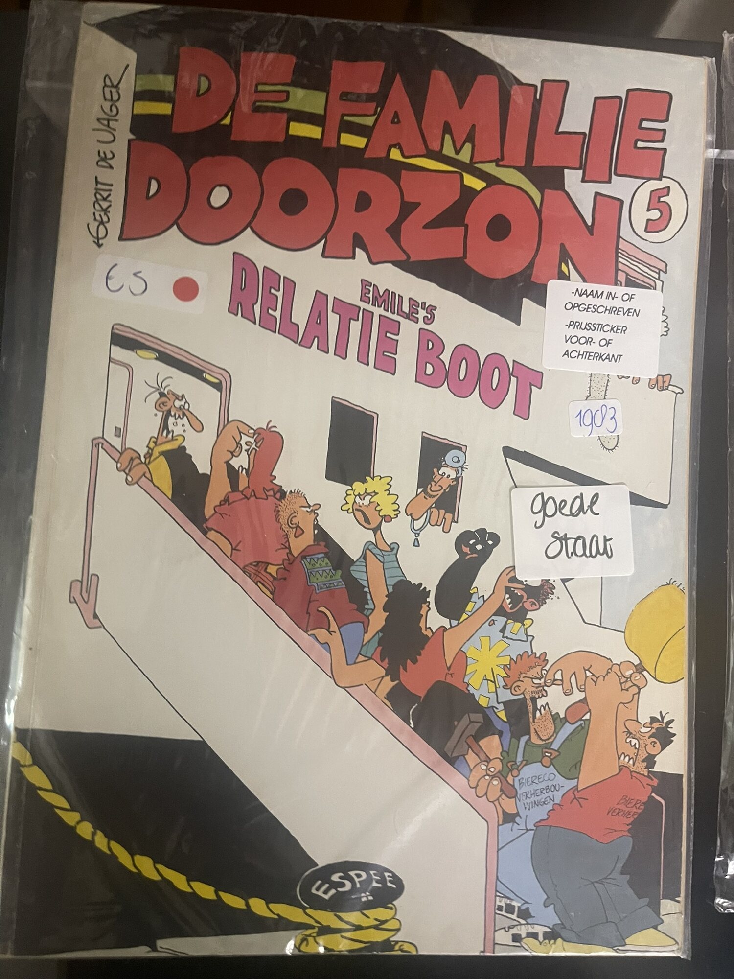 Cover van Emile's Relatieboot