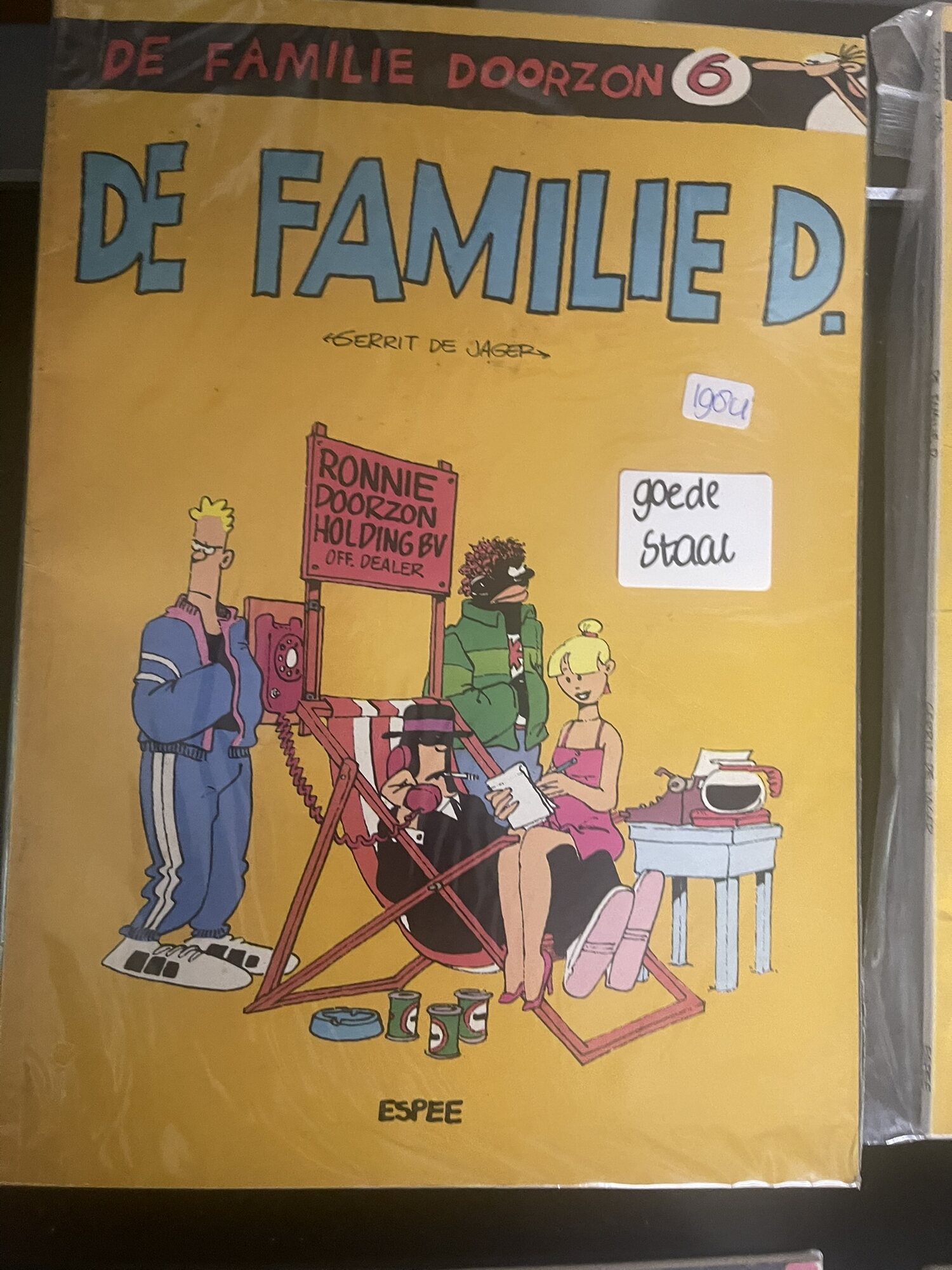 Cover van De familie D.