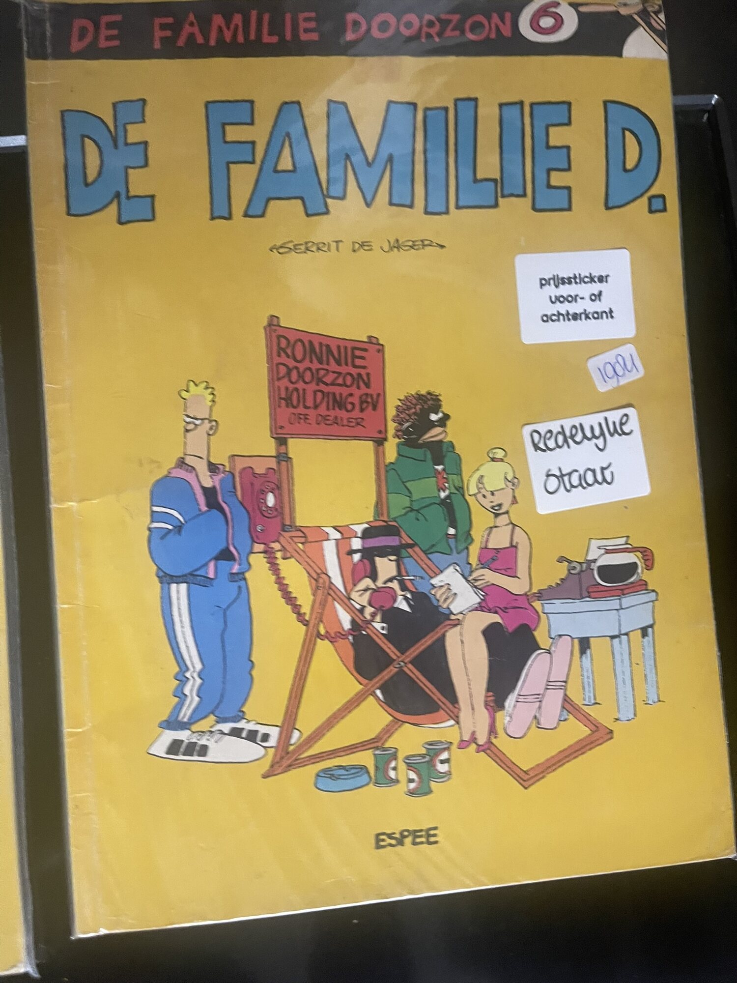 Cover van De Familie D.