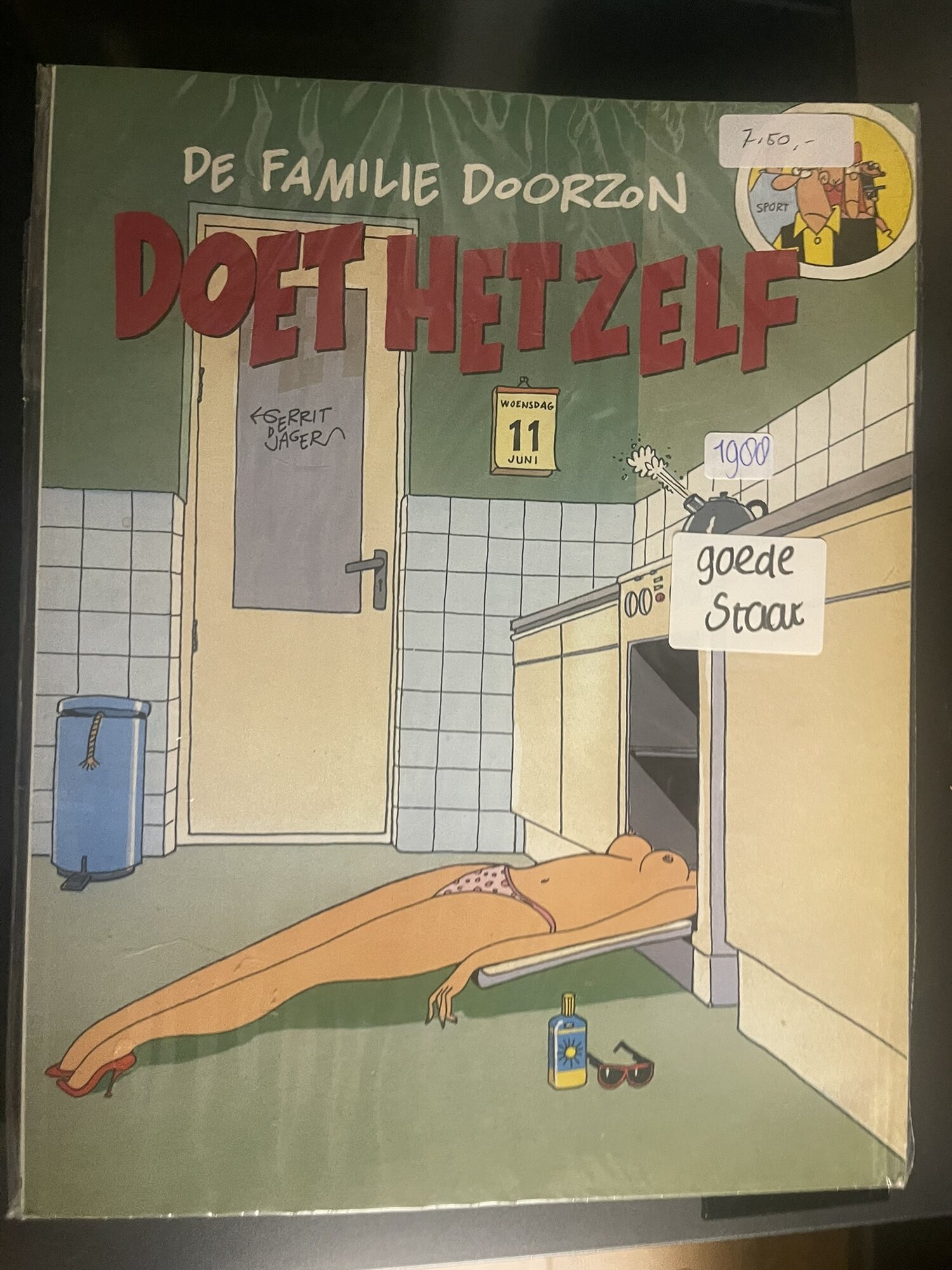 Cover van De familie Doorzon doet het zelf