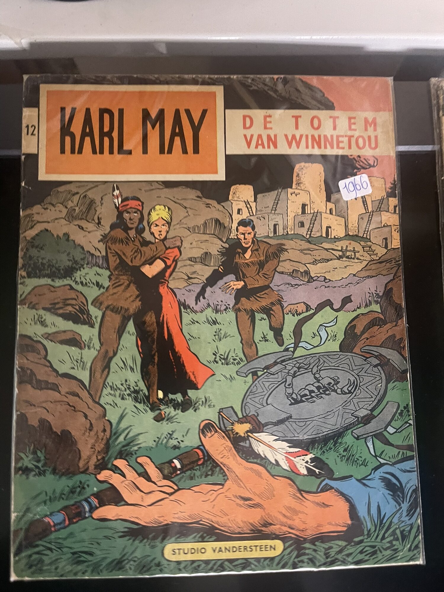 Cover van De totem van Winnetou