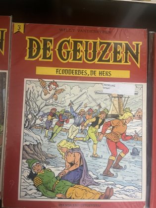 Cover van Flodderbes, de heks