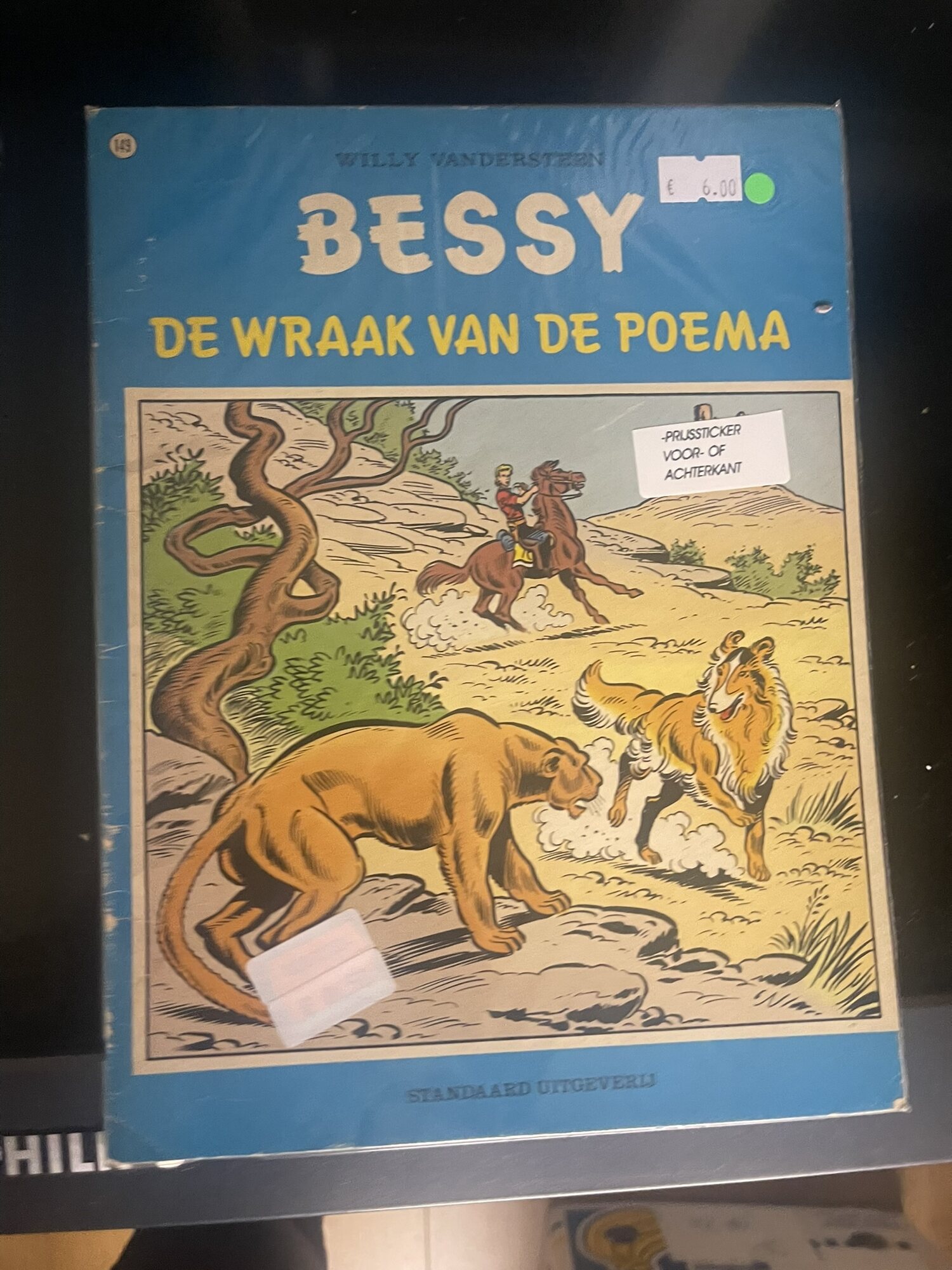 Cover van De wraak van de poema