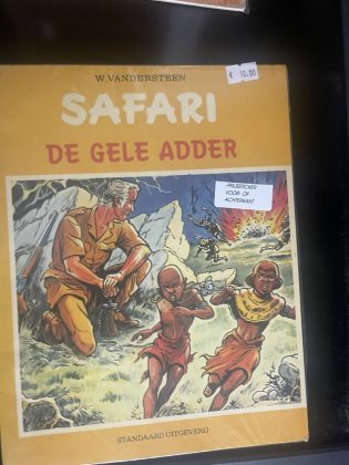 Cover van De gele adder