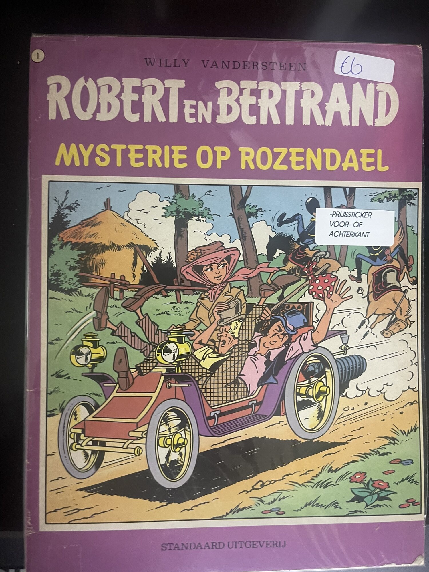 Cover van Mysterie op Rozendael