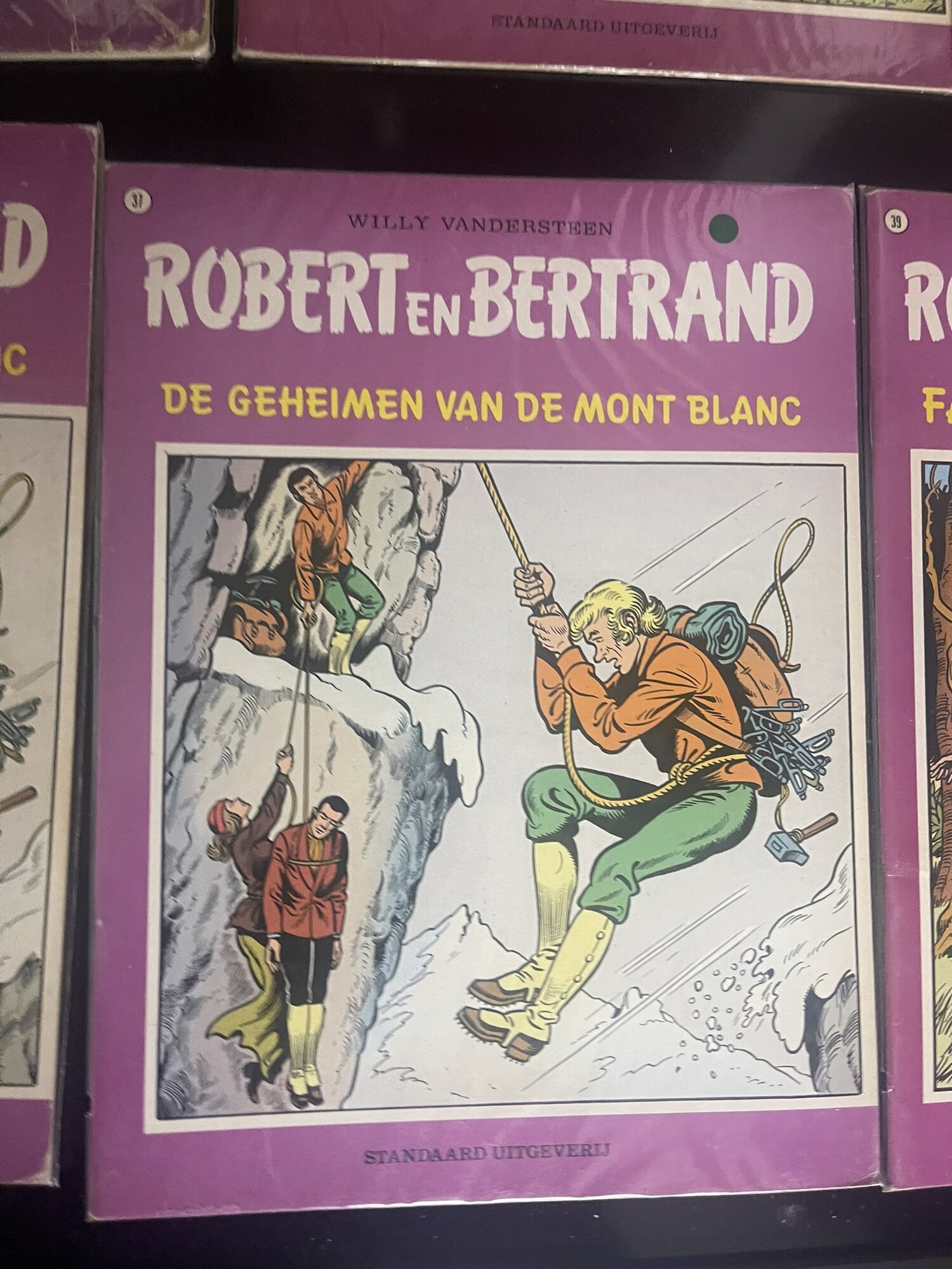 Cover van De geheimen van de Mont Blanc