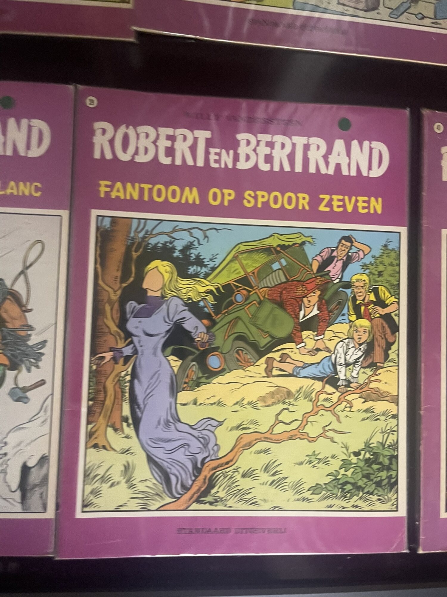 Cover van Fantoom op spoor zeven