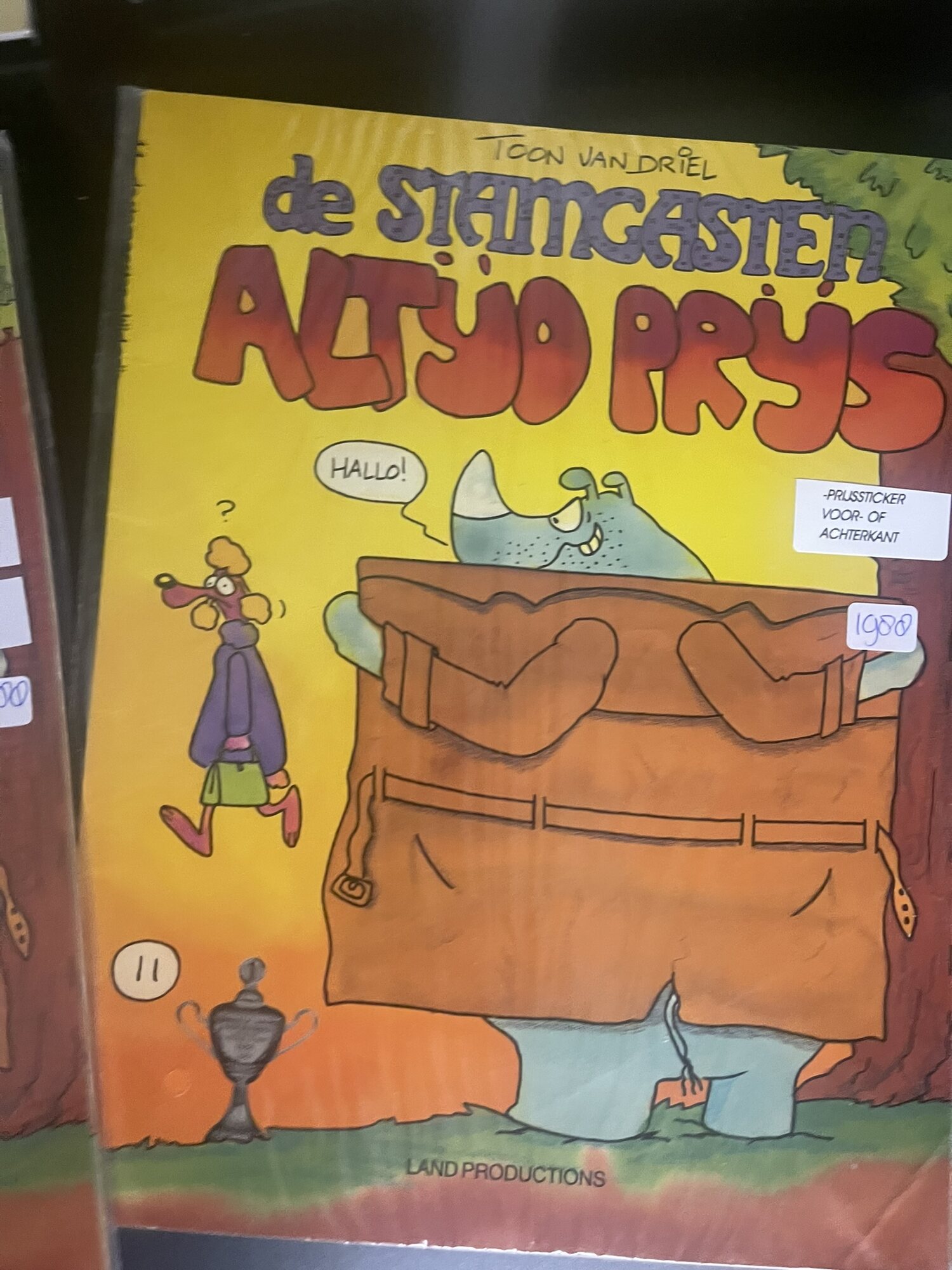 Cover van Altijd prijs