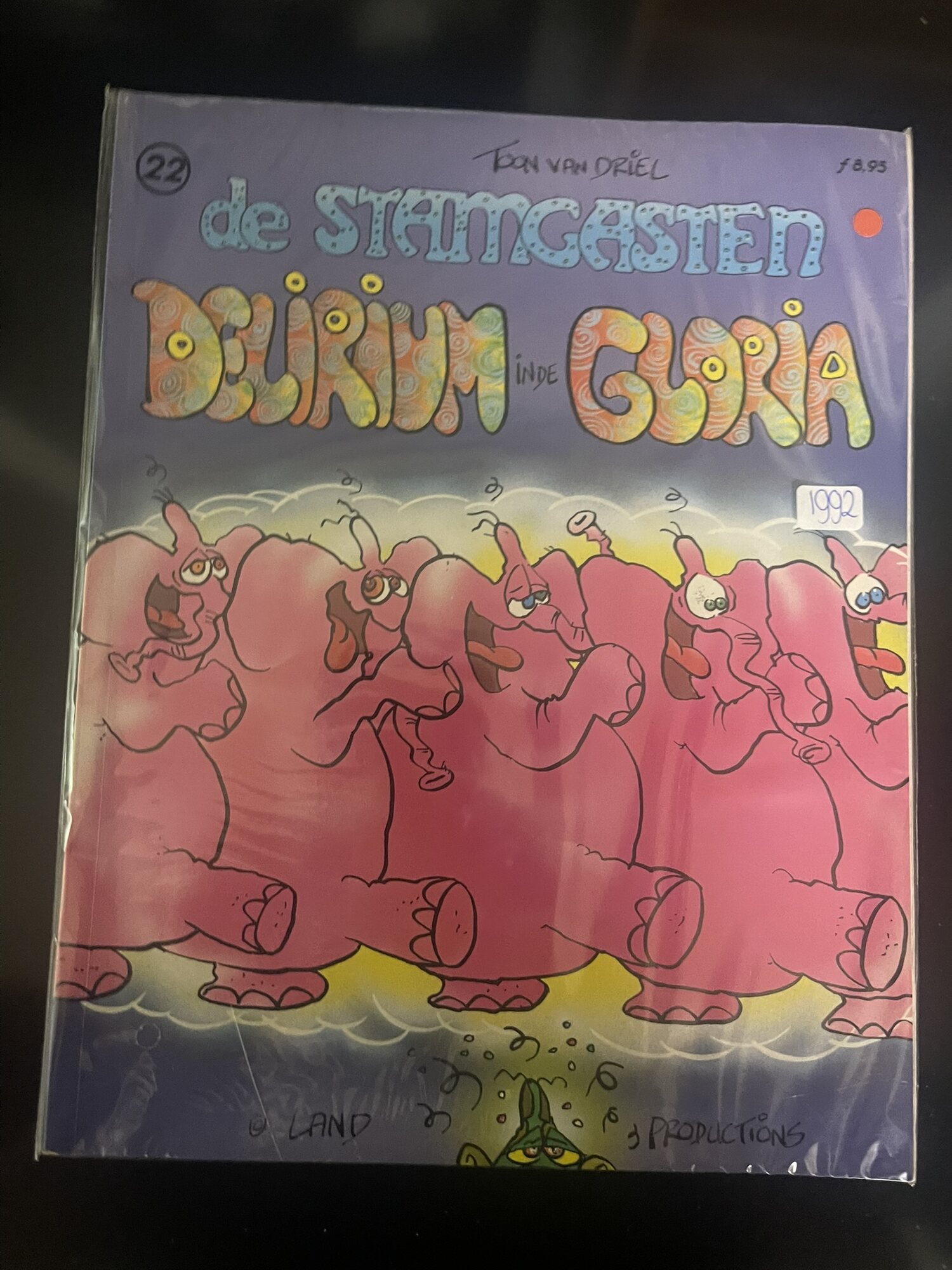 Cover van Delirium in de gloria