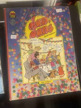 Cover van 20 jaar Jan, Jans en de kinderen