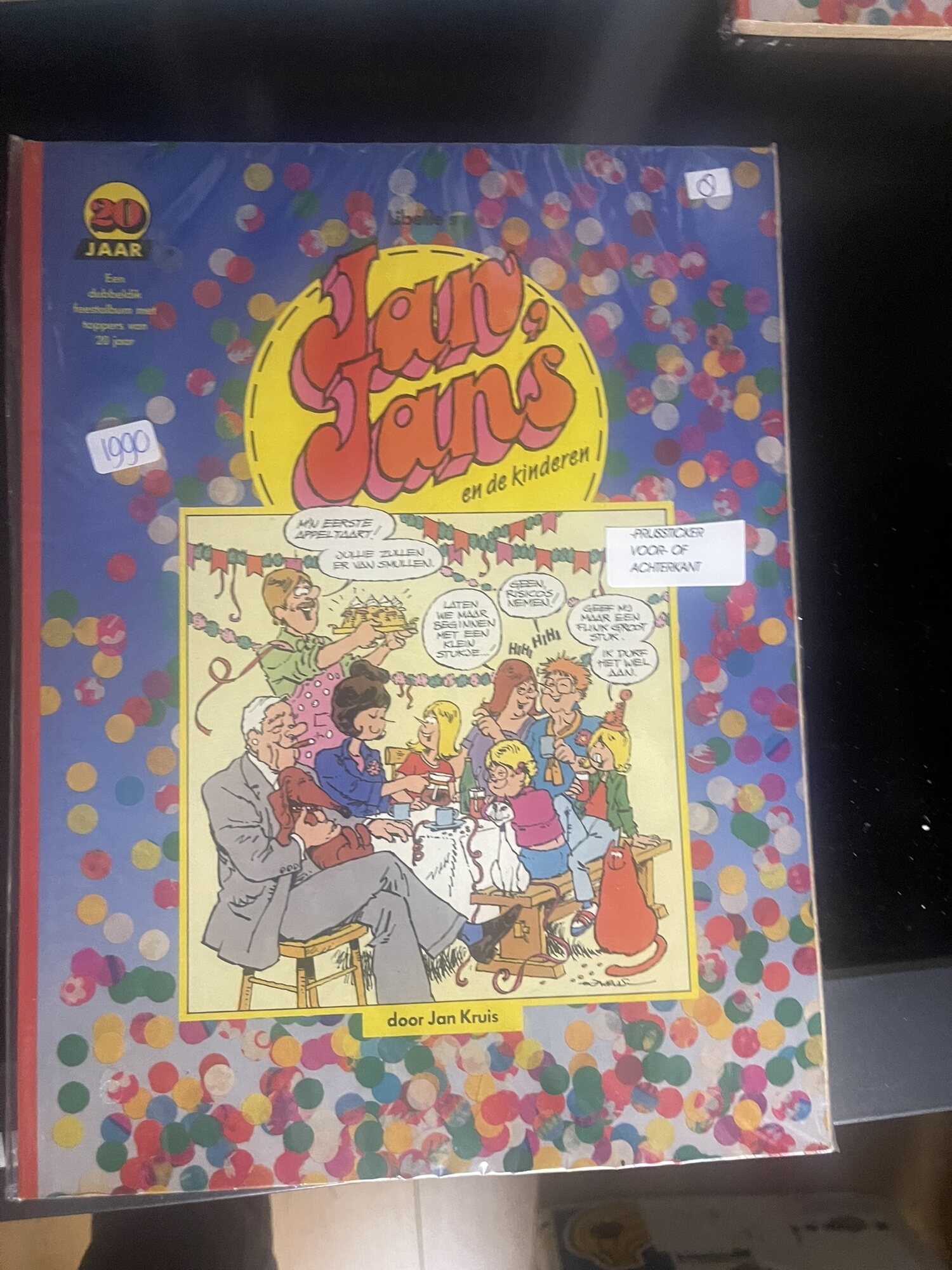 Cover van 20 jaar Jan, Jans en de kinderen