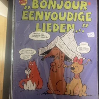 Cover van "Bonjour, eenvoudige lieden..."