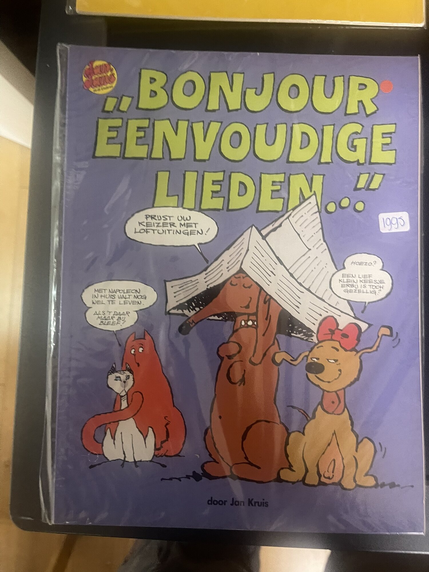 Cover van "Bonjour, eenvoudige lieden..."