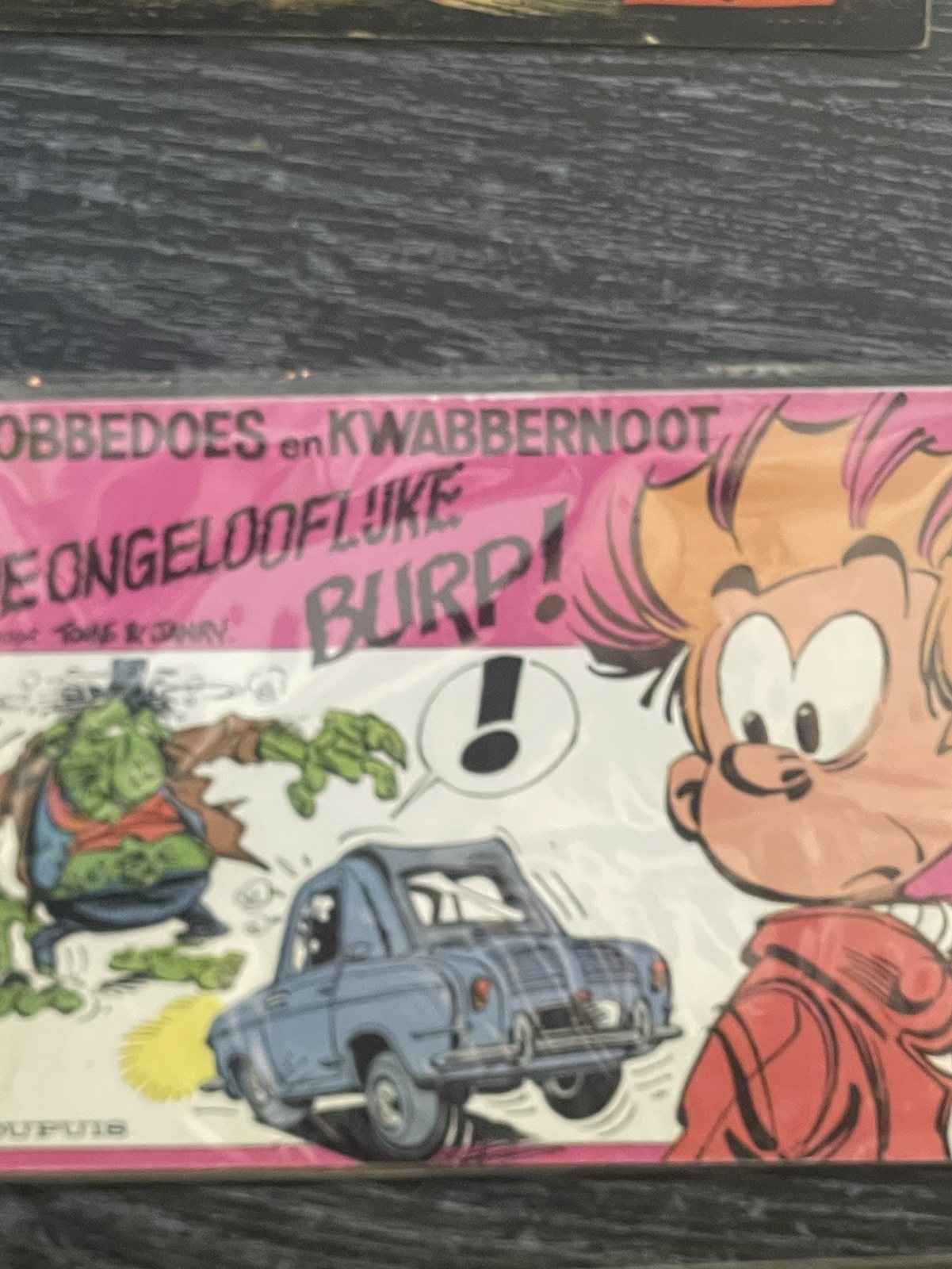 Cover van De ongelooflijke burp!