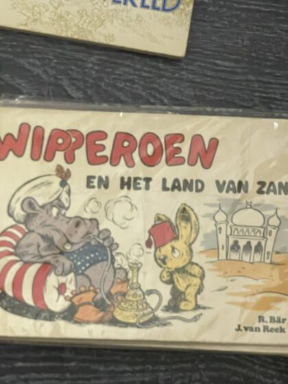 Cover van Wipperoen en het land van zand