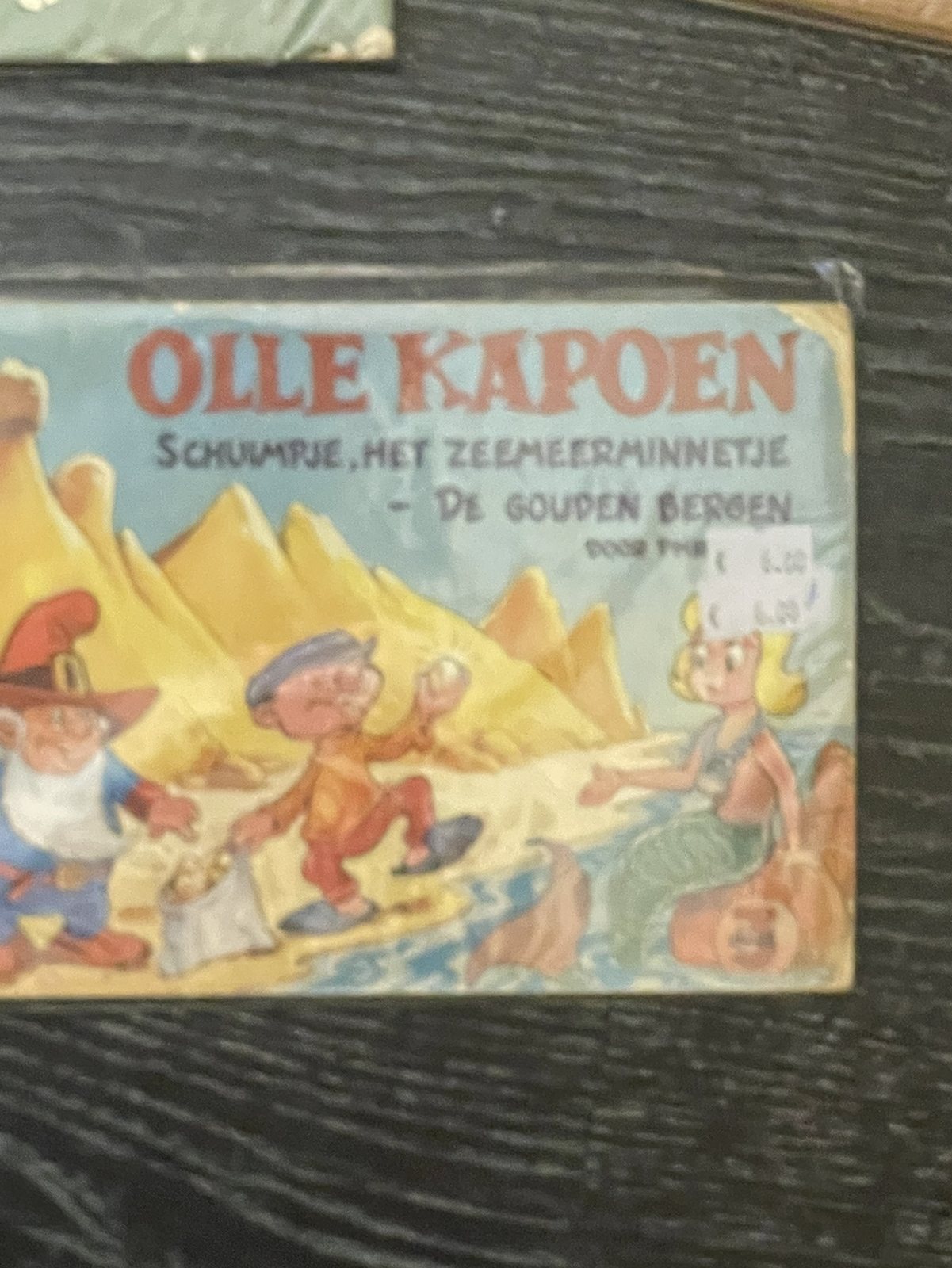 Cover van Schuimpje, het zeemeerminnetje + De gouden bergen