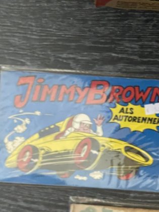 Cover van Jimmy Brown als autorenner