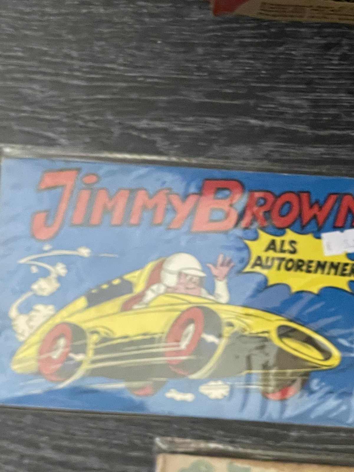 Cover van Jimmy Brown als autorenner