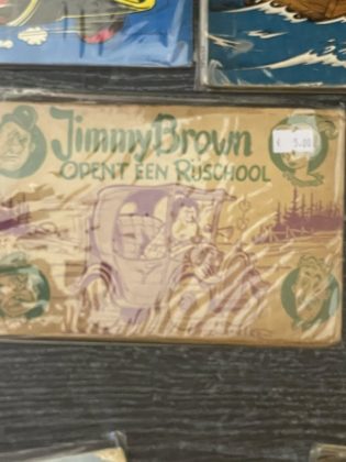 Cover van Jimmy Brown opent een rijschool