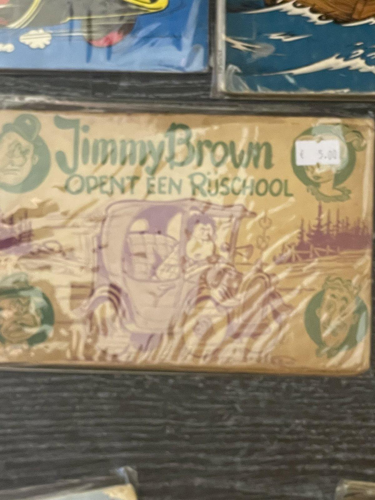 Cover van Jimmy Brown opent een rijschool