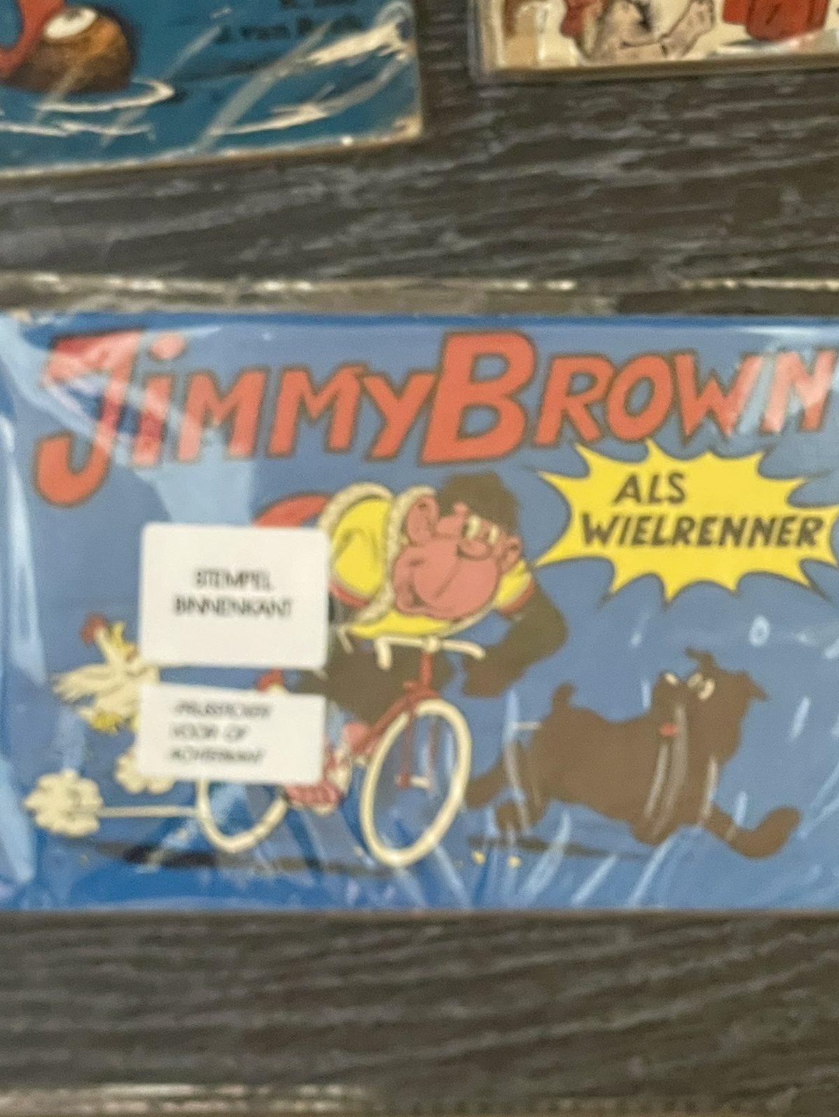 Cover van Jimmy Brown als wielrenner