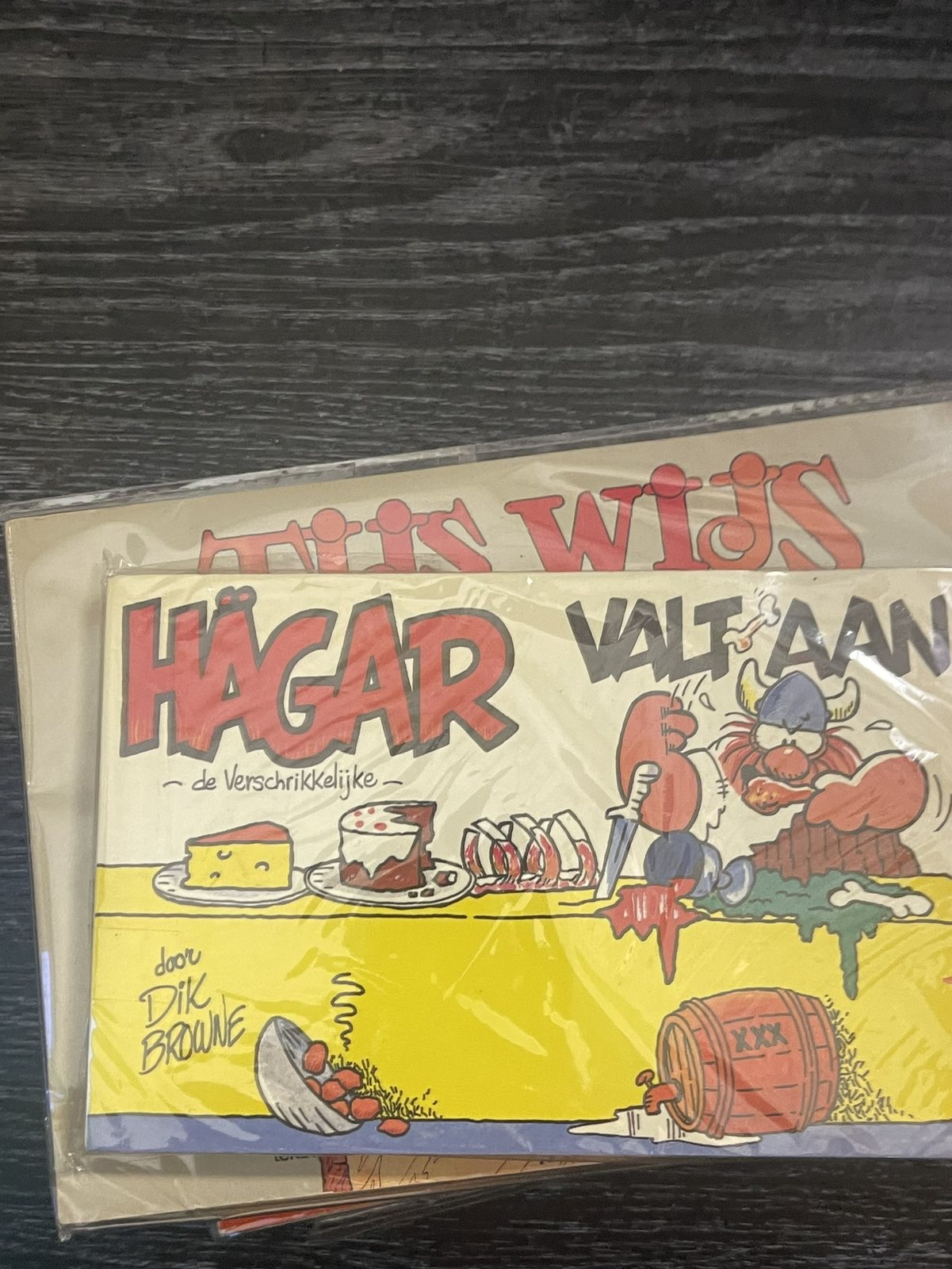 Cover van Hägar valt aan!