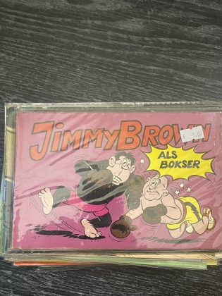 Cover van Jimmy Brown als bokser