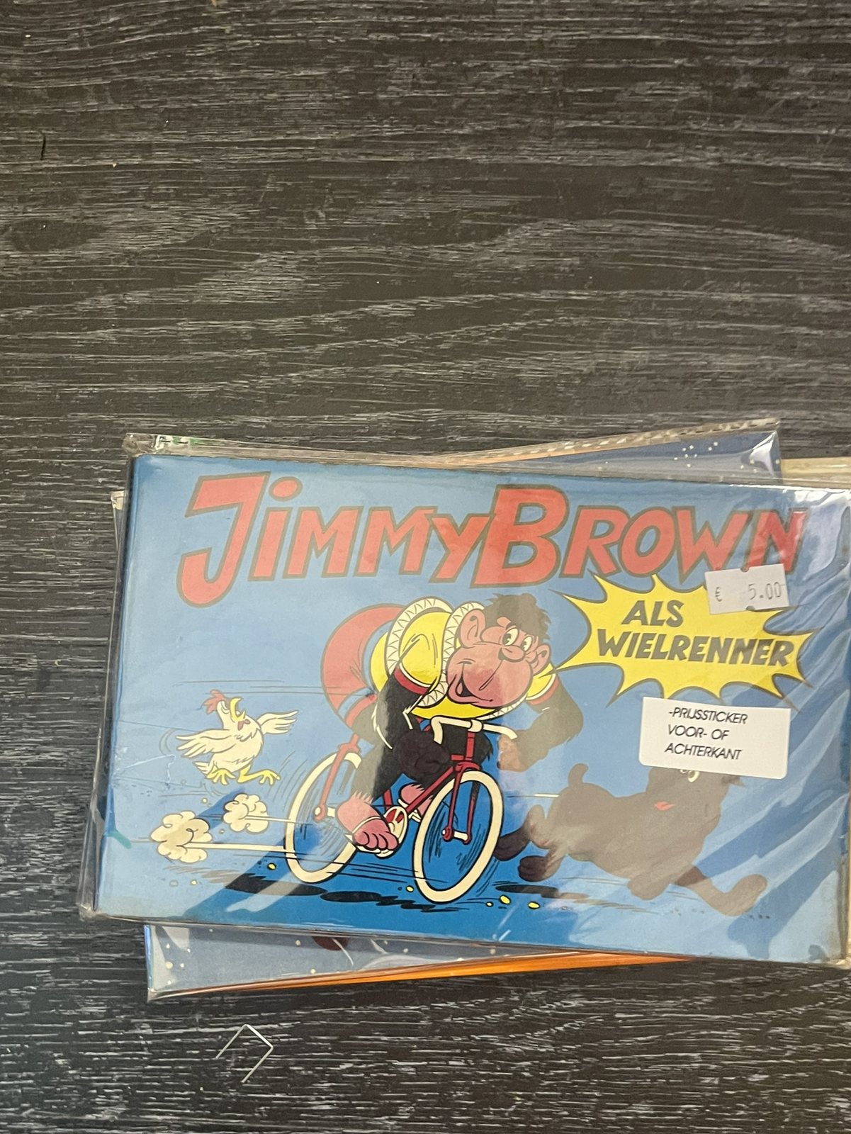 Cover van Jimmy Brown als wielrenner