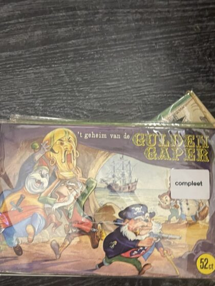 Cover van 't Geheim van de Gulden Gaper