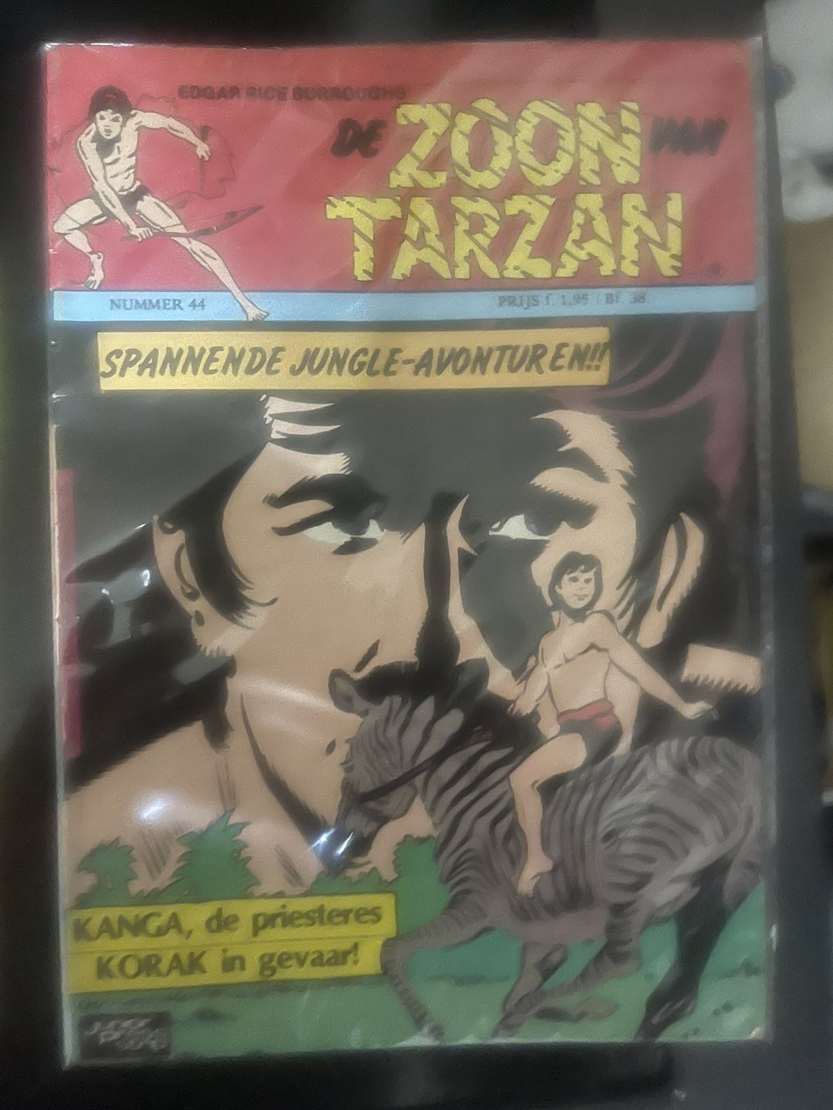 Cover van De zoon van Tarzan 1