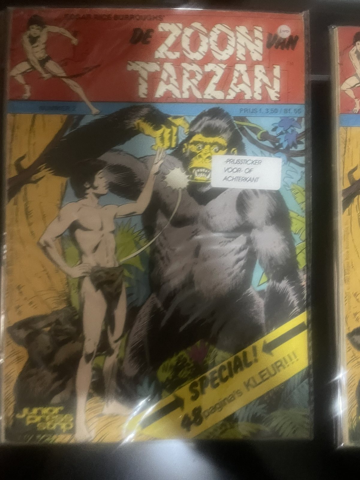 Cover van De zoon van Tarzan special 2