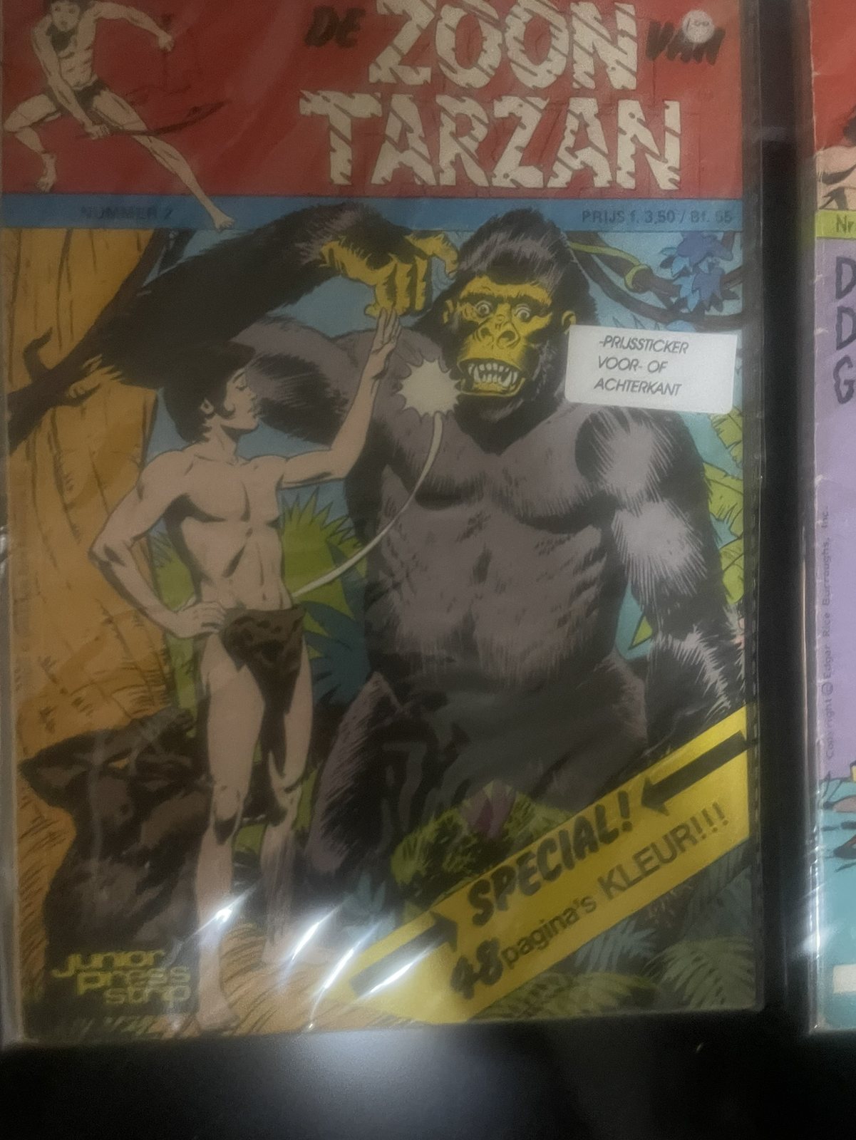Cover van De zoon van Tarzan special 2