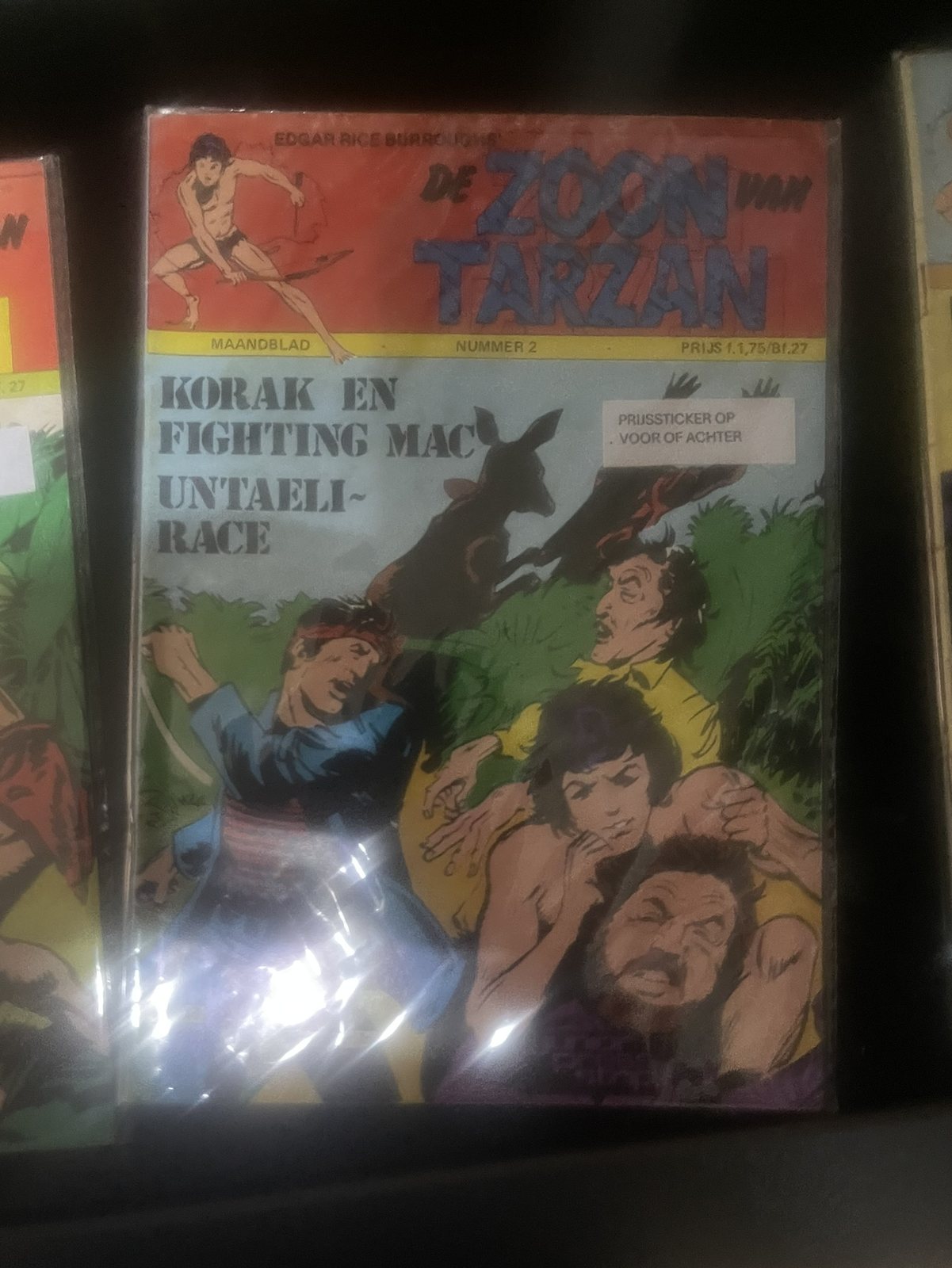 Cover van De zoon van Tarzan 1